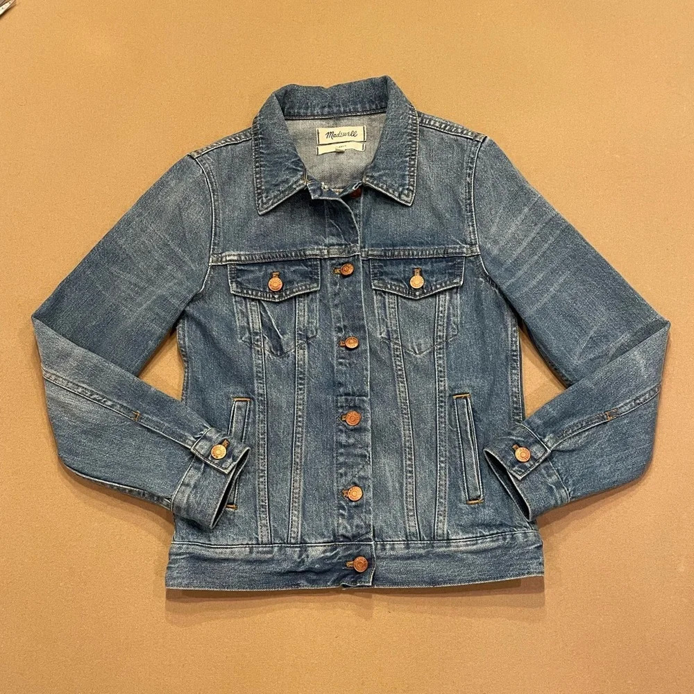 Madewell Classic Jean Jacket Size Small 100% Cotton